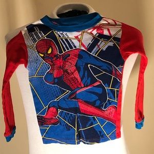 Child Spider-Man Themed Long Sleeve T-Shirt